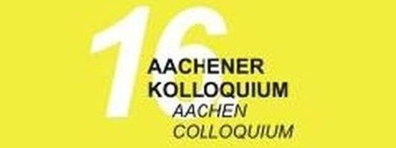 16. Aachener Kolloquium