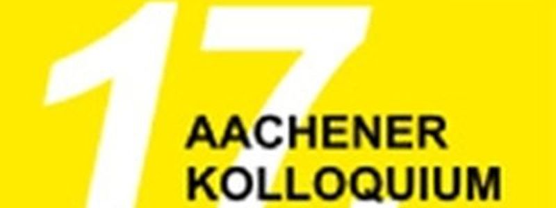 17. Aachener Kolloquium