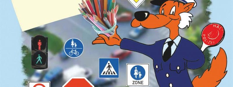 Traffic education in the Mahlstetten kindergarten