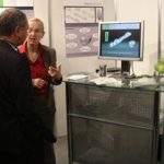 Image Measurement discussion in front of the HERZOG INTERTEC stand at the 17th Aachen Colloquium for Vehicle and Engine Technology