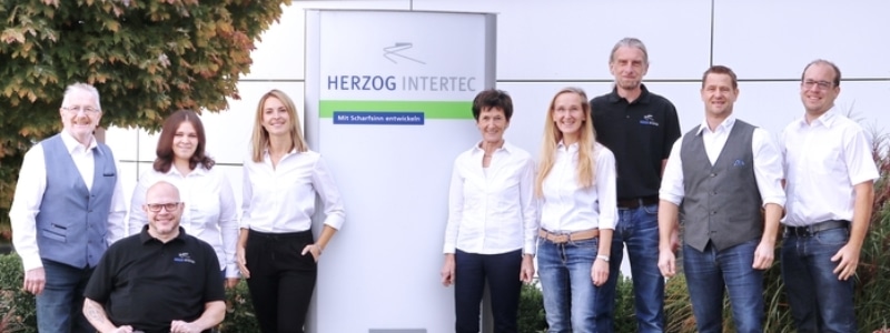 Team picture - 25 years of Herzog Intertec